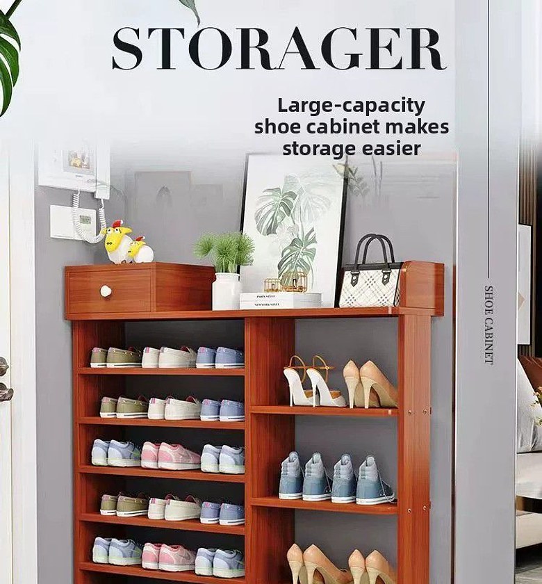 Modern heavy duty shoe rack image