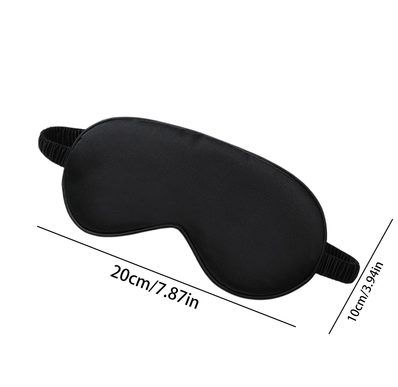 Silk Sleep Mask 100% Blackout Soft Eye Blindfold for Sleeping & Travel - Comfortable Night Eyemask image