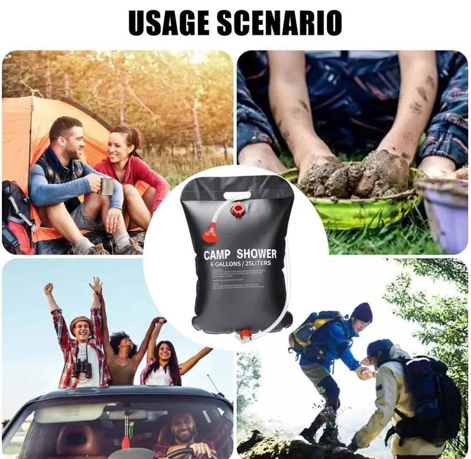 20 Litres Camping Shower Bag image