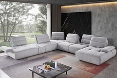 ROYCE Fabric Modular Sofa thumbnail 1