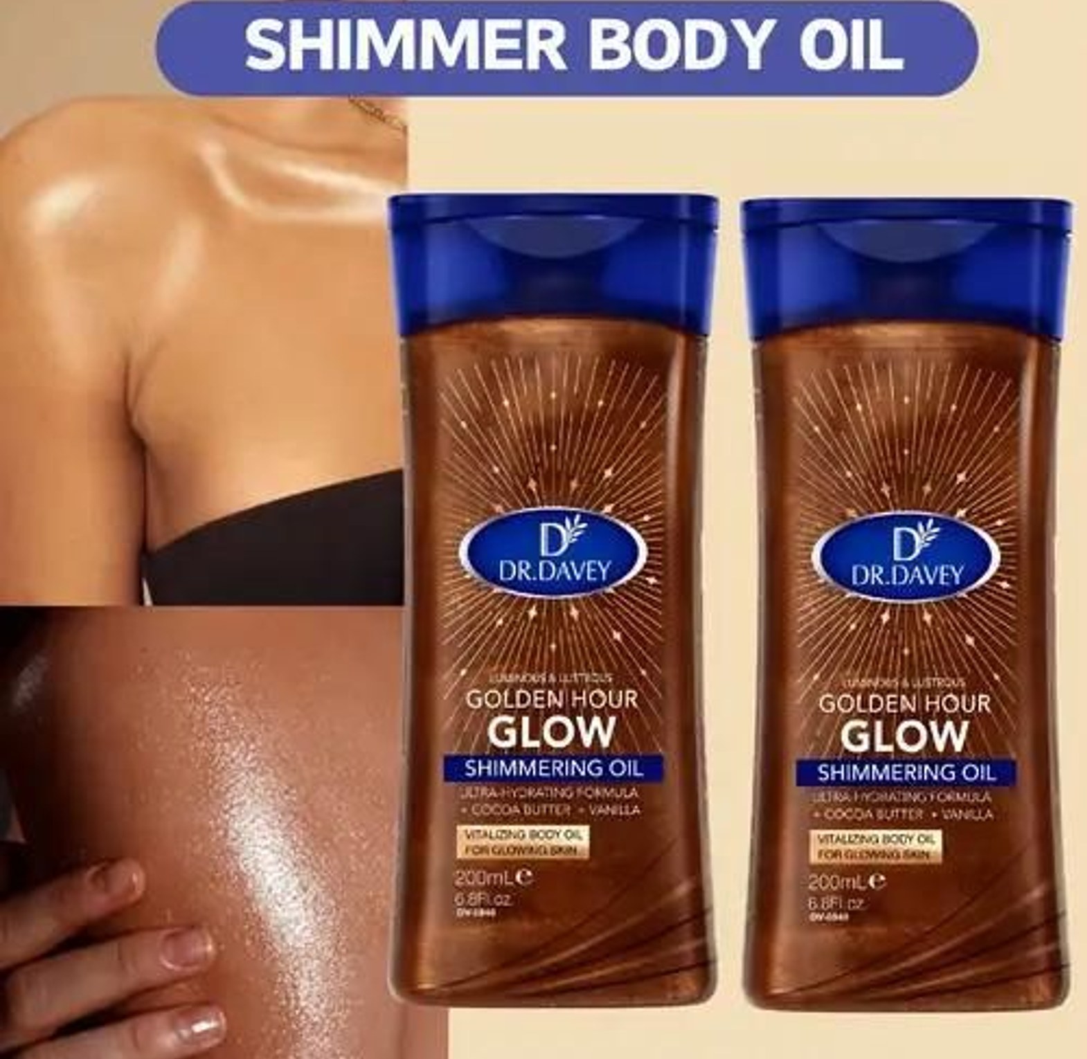 Dr Davey Shimmering Body Oil image