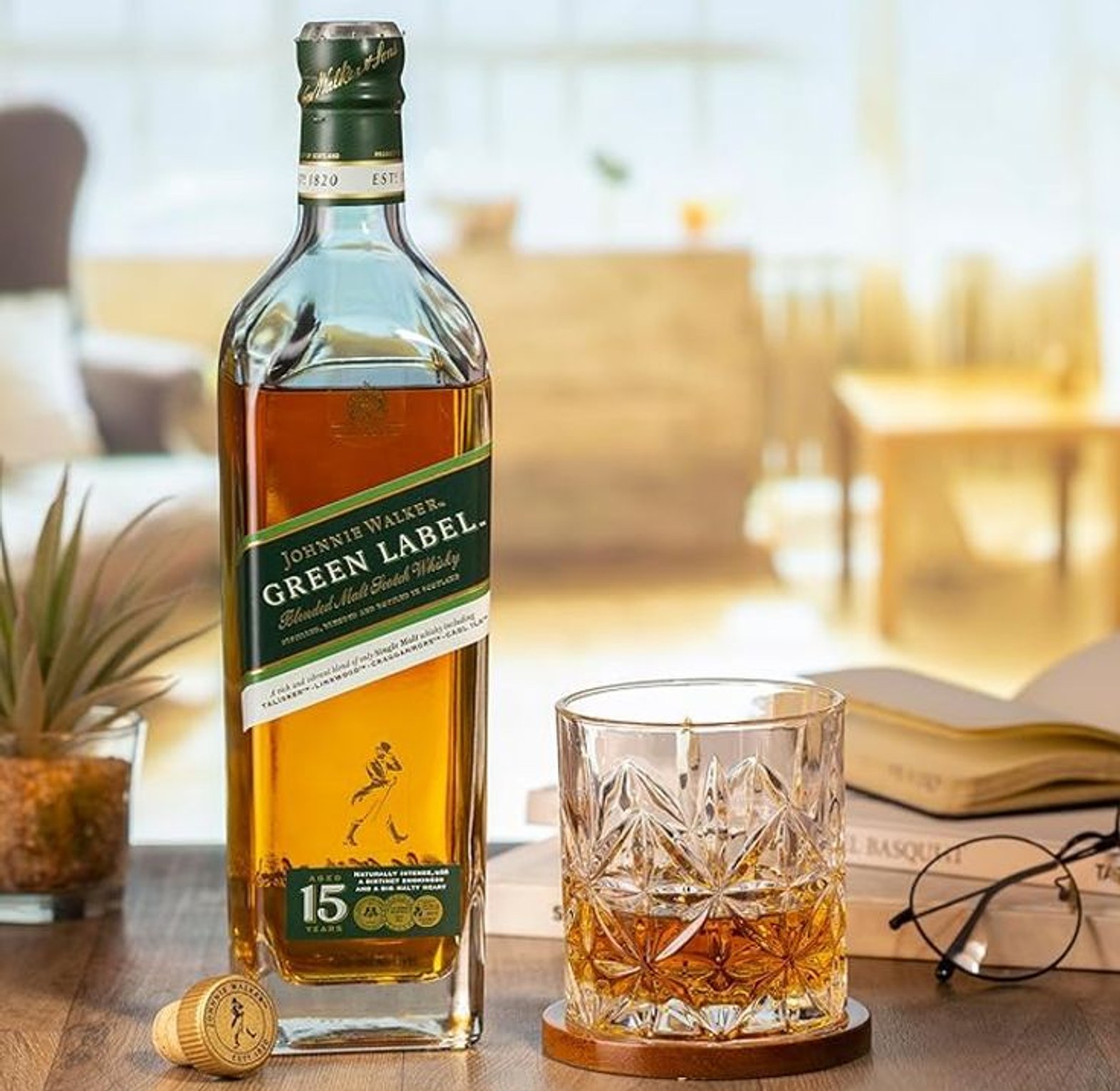Johnnie Walker Green Label 15yrs 750ml image