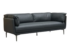PORTLAND 3 Seater Leatherette Sofa  thumbnail 2