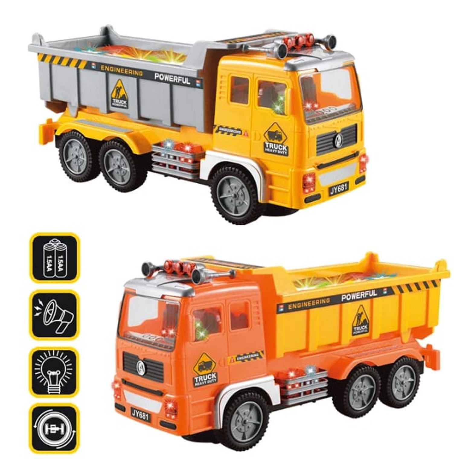 Construction truck with music and lights image