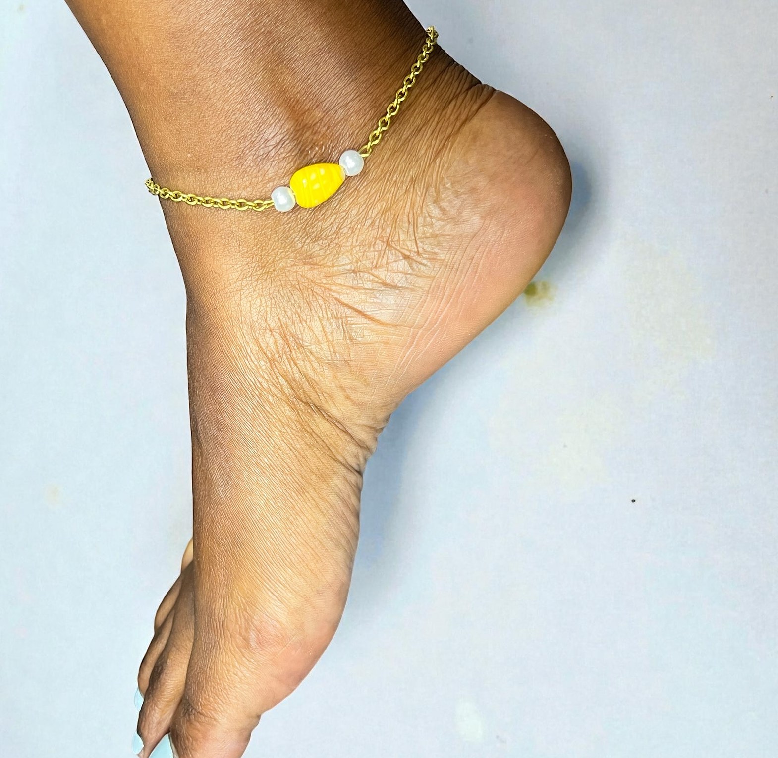 Alemagou Brass Anklets image