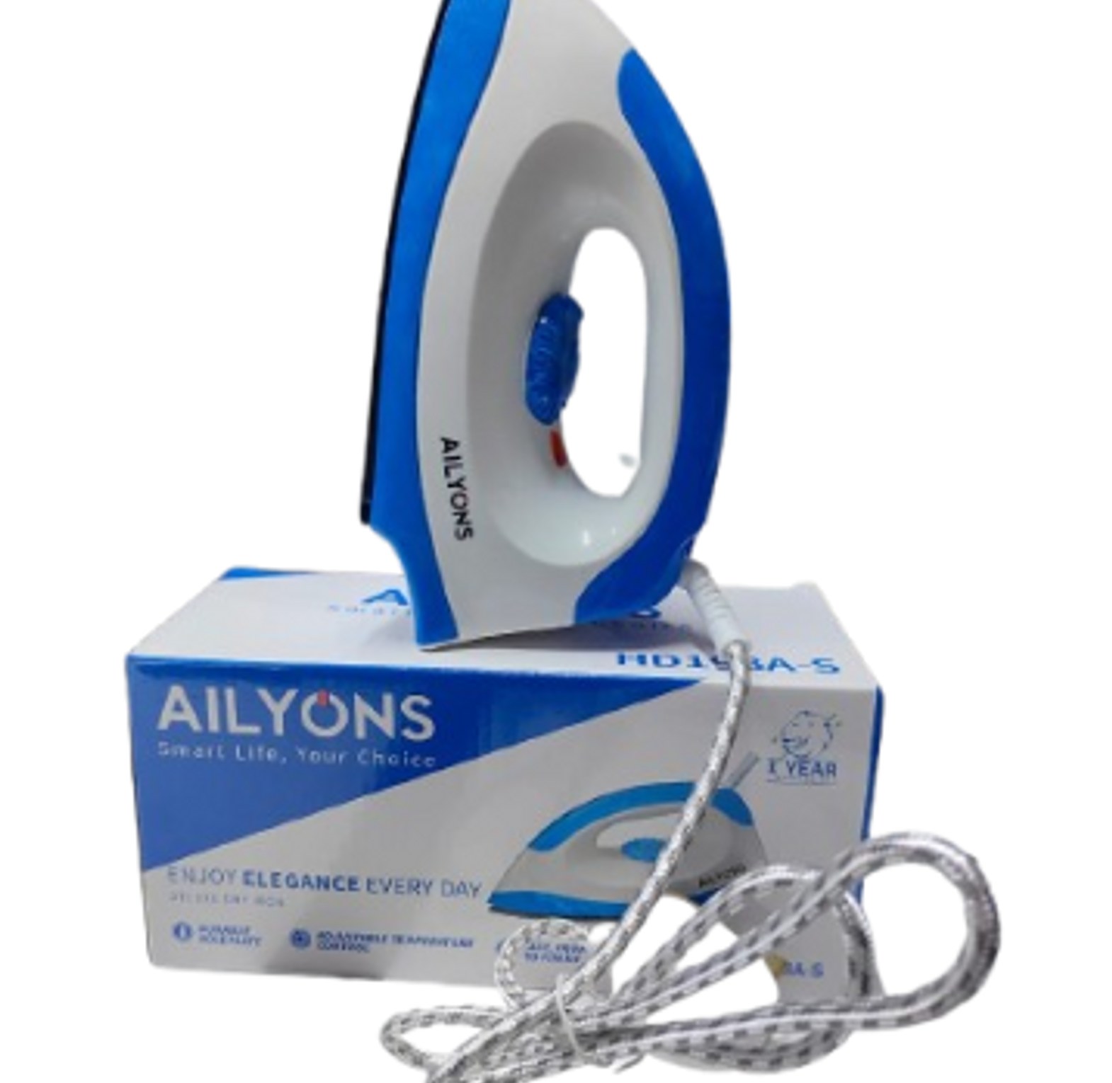 Lyons AN-2001K High Quality Electric Dry Iron Box with Non-stick sole plate image