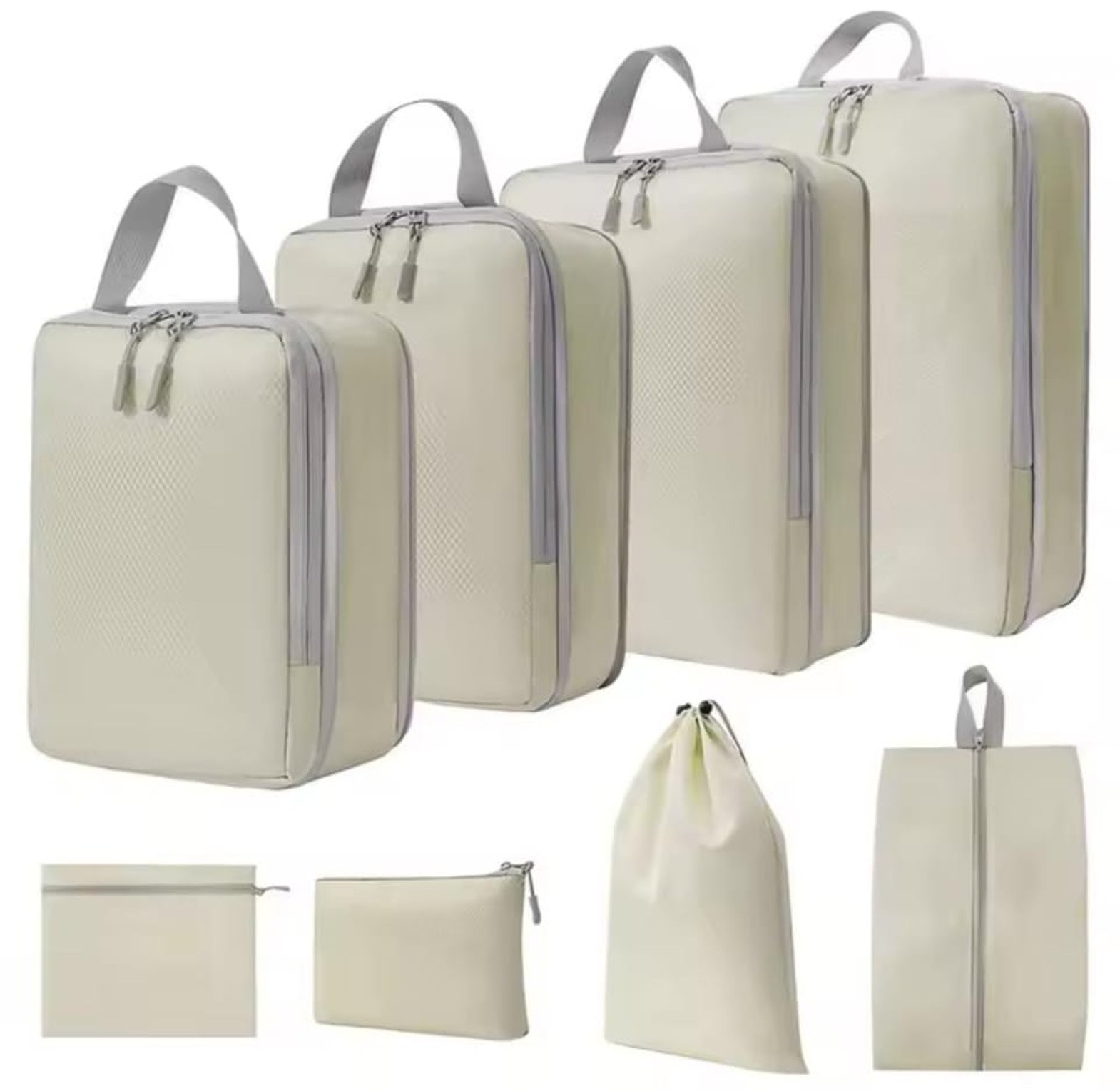 Set of 8 Compressible Packing Travel Storage Bags image