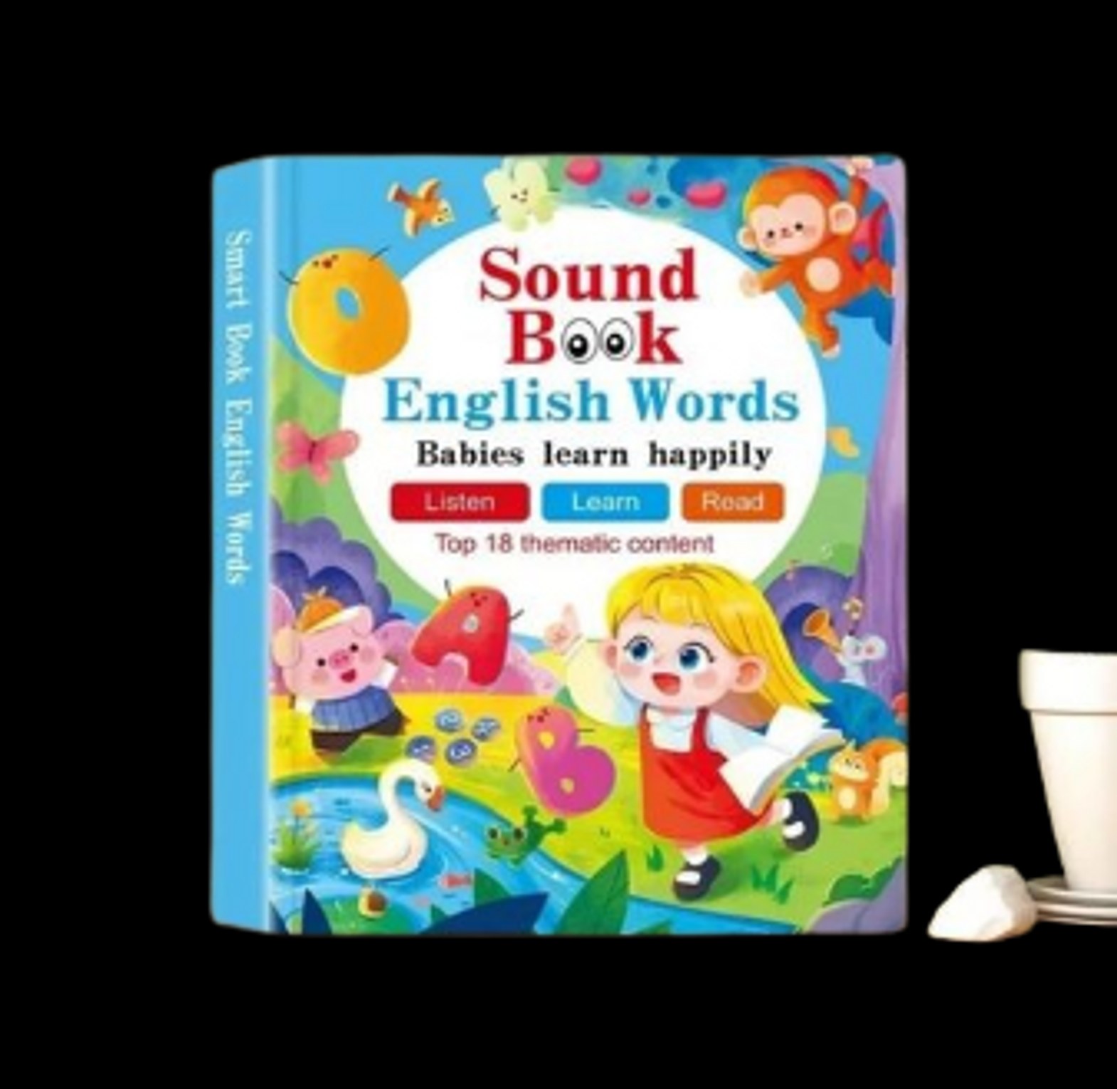 English learning sound book for babies and toddlers image