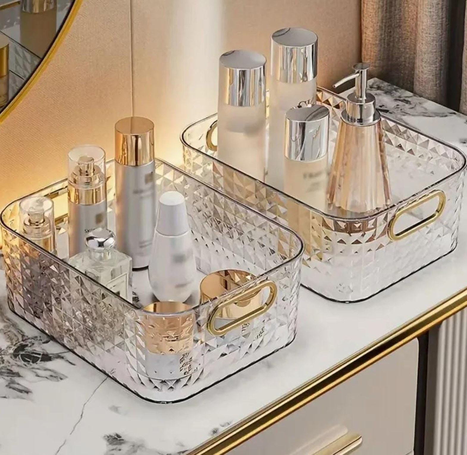 1 Pcs Multipurpose /Spice/ Makeup / Bathroom Organizer image