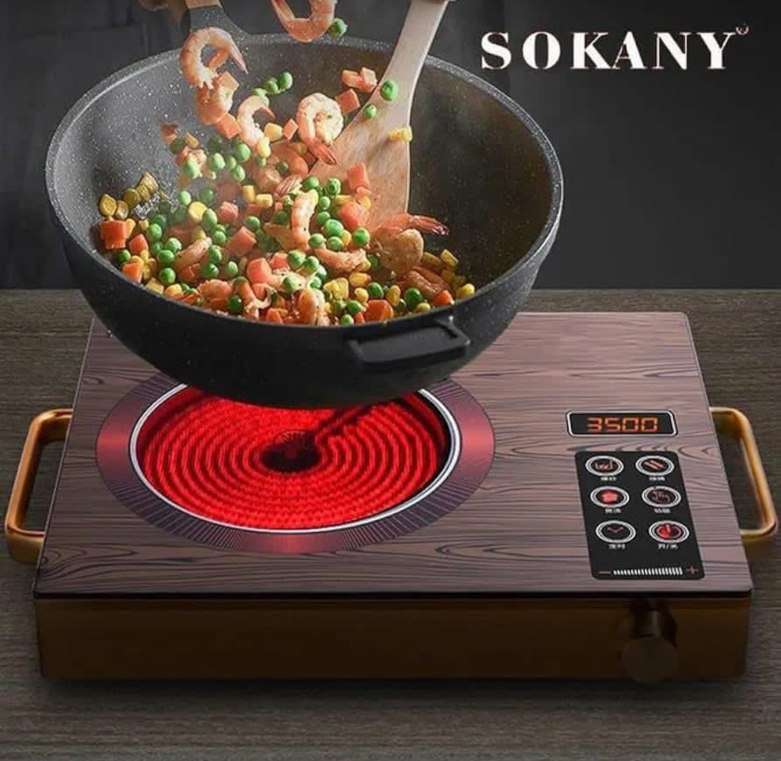 Sokany SK-3569 Digital Infrared Smart Cooker image