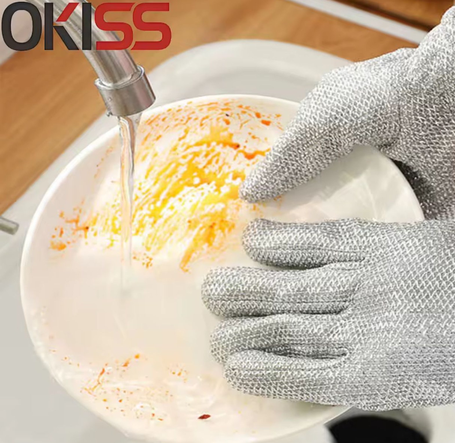 Magic Steel Wire Cleaning Gloves image