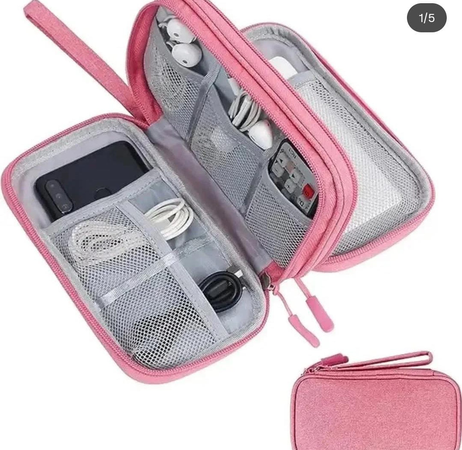Portable Travel Cable Organizer image