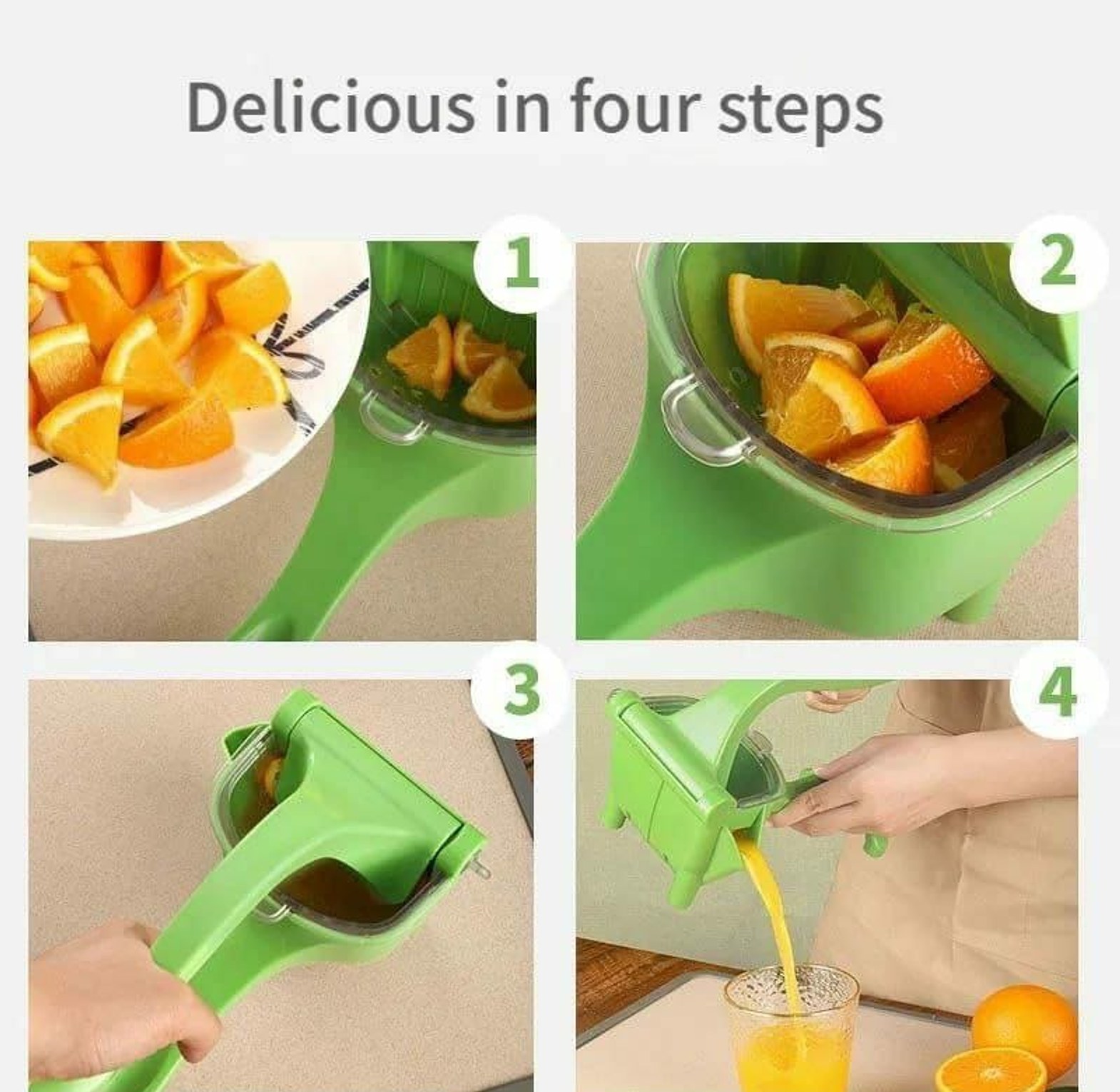 Manual Fruit Squeezer Juicer image