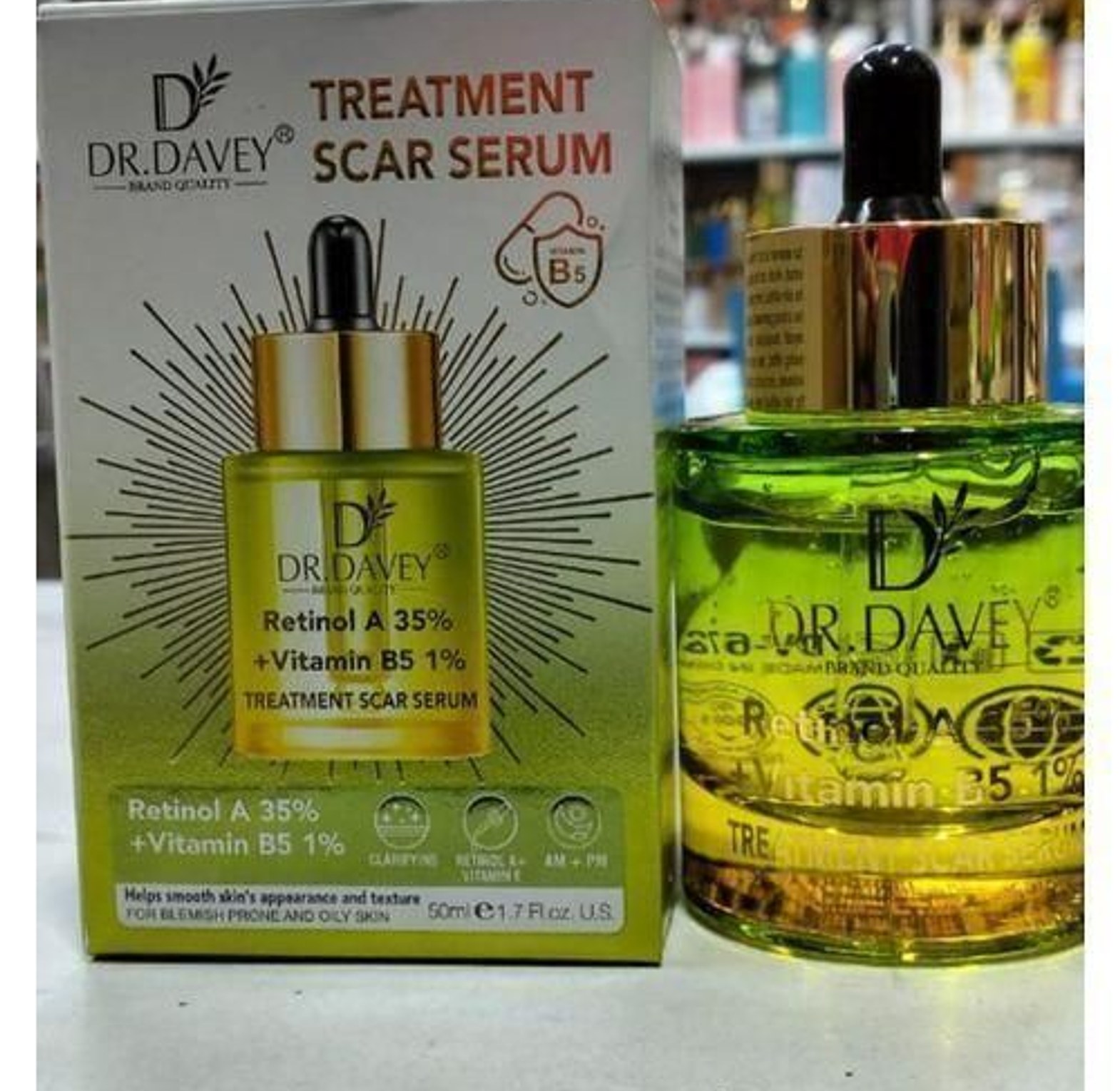 Dr. Davey Treatment Scar Serum – Retinol A 35% + Vitamin B5 1% image