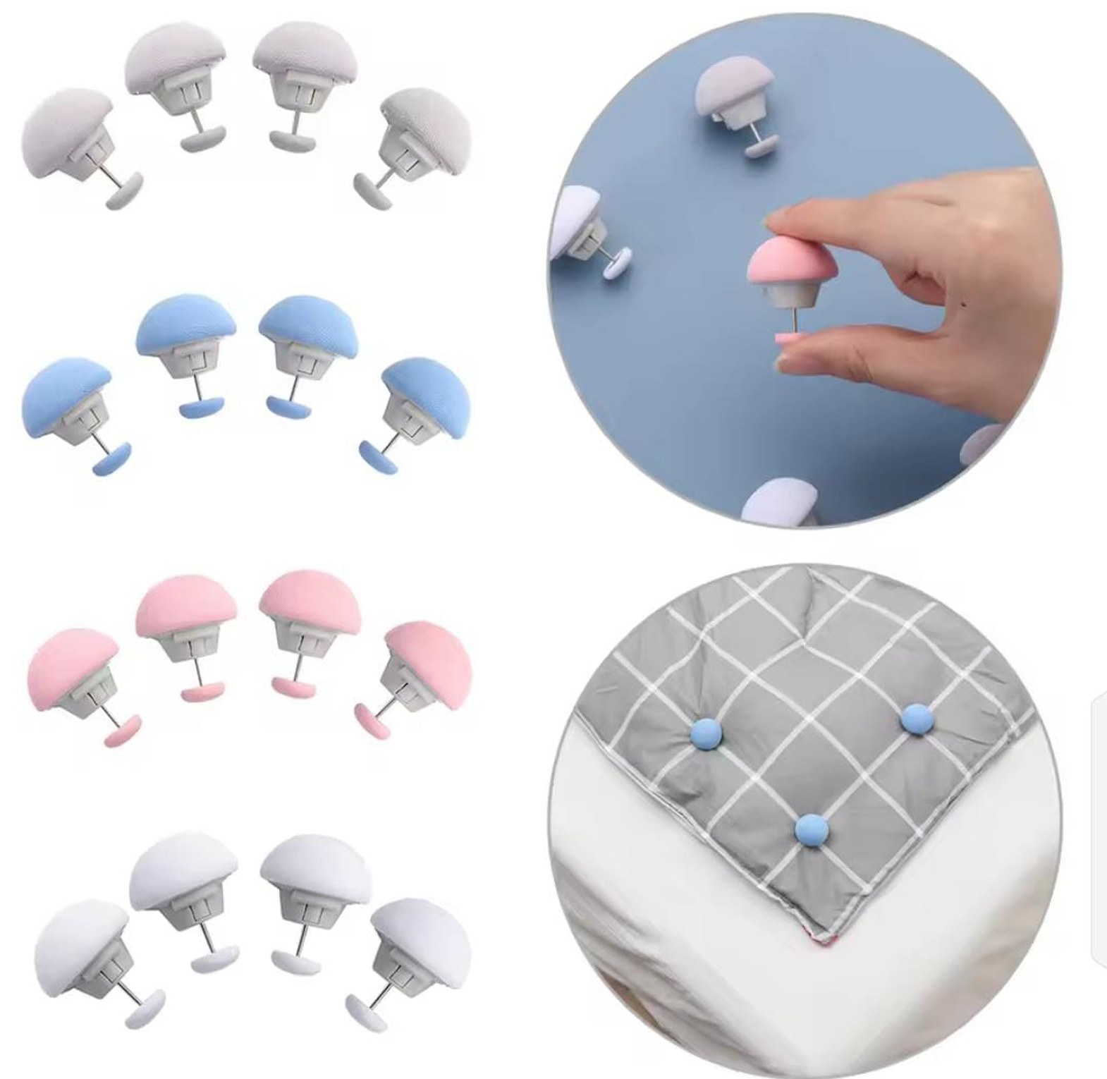 BedSheet Quilt Clip Anti-Slip Blanket Buckles image