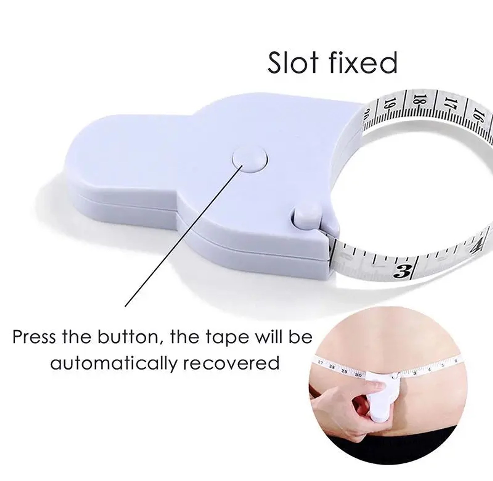 Body Measuring Tape, Retractable Measurements Tape image