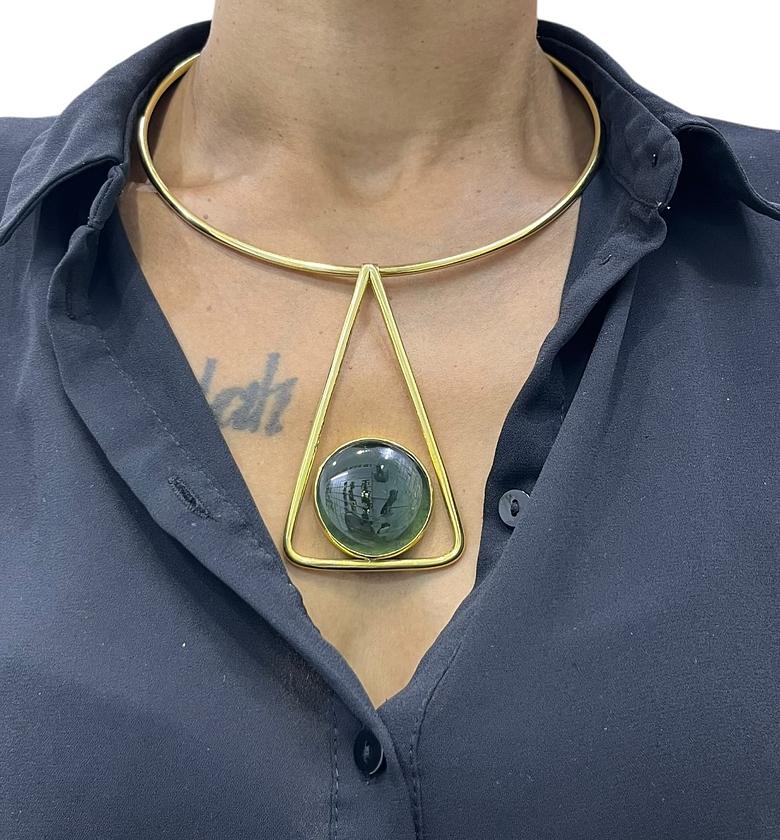 Black Triangle  Brass Chokers  image
