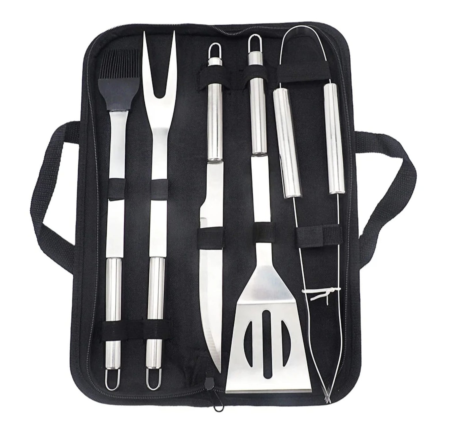BBQ Grill Utensils Tool Set with Portable Storage Case image