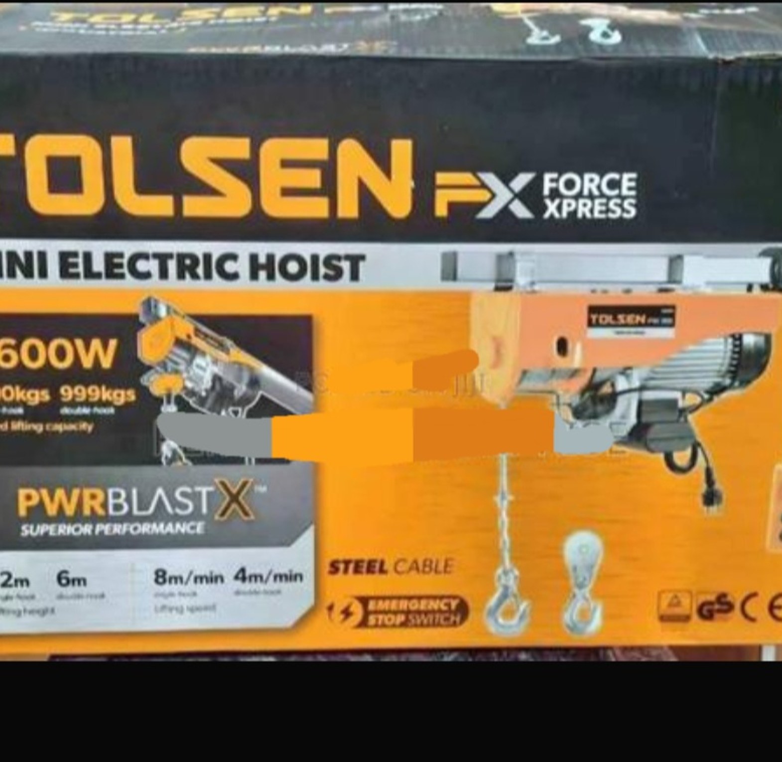 Electric mini hoist TOLSEN image