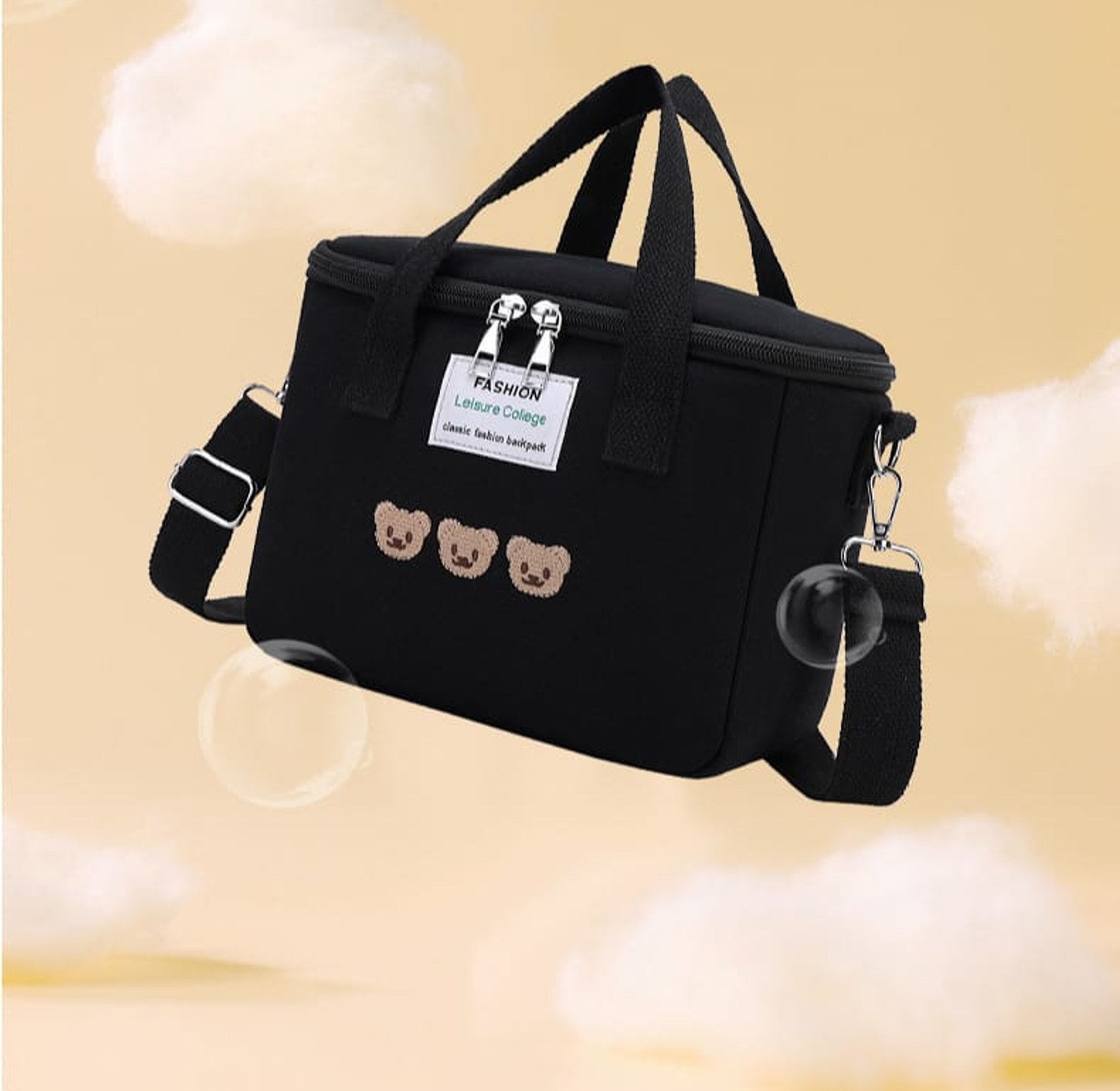 Lunch Bags Canvas Crossbody Bags image