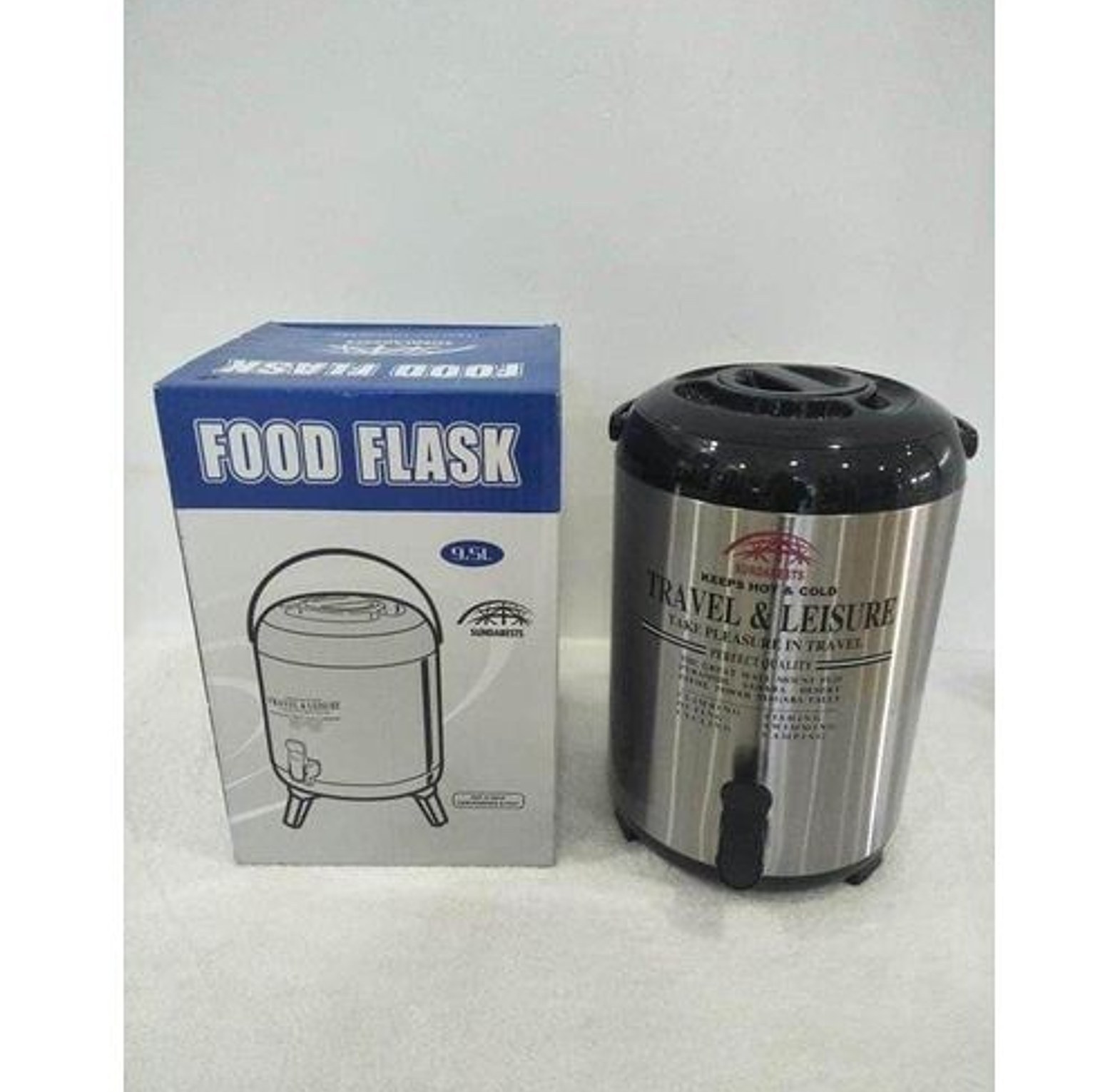 SUNDABESTS Tea urn 9.5ltrs Suitable for home and hotel and also functions  image