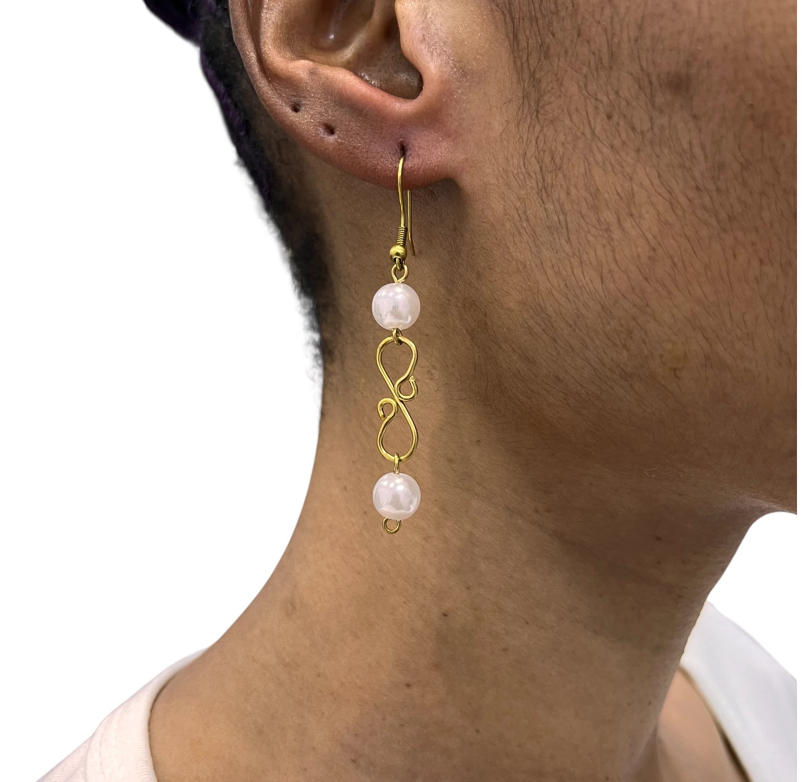 Rethabile Brass Earrings  image
