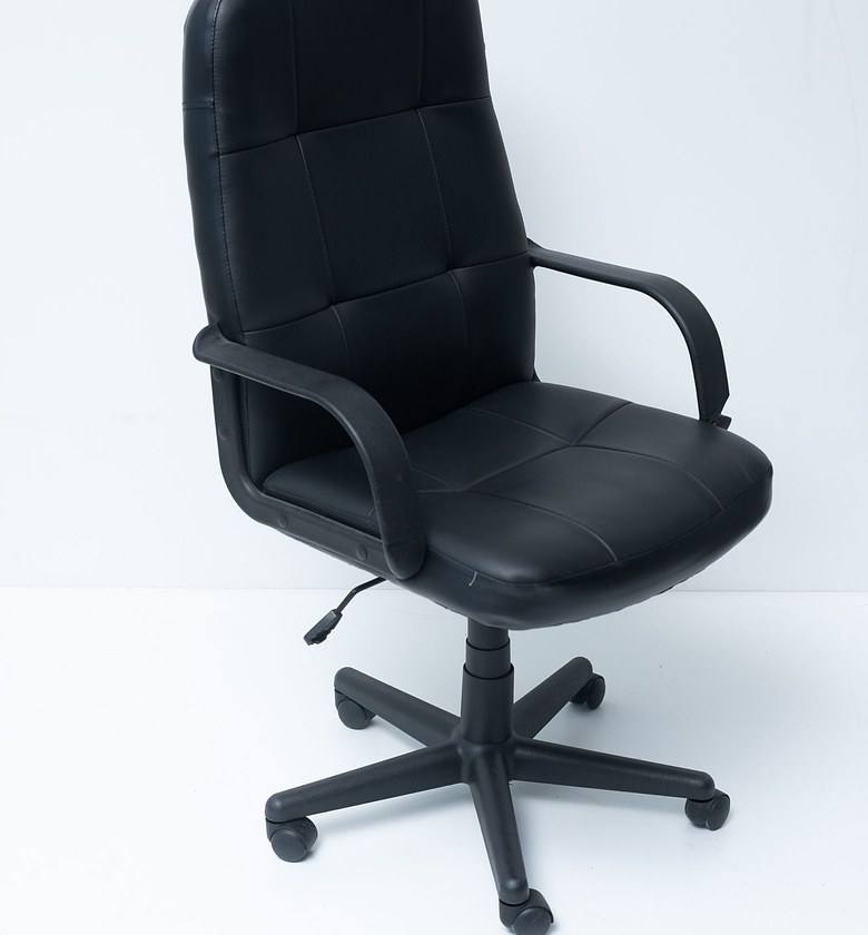 OFFICE CHAIR WOOD+PU+PVC  image