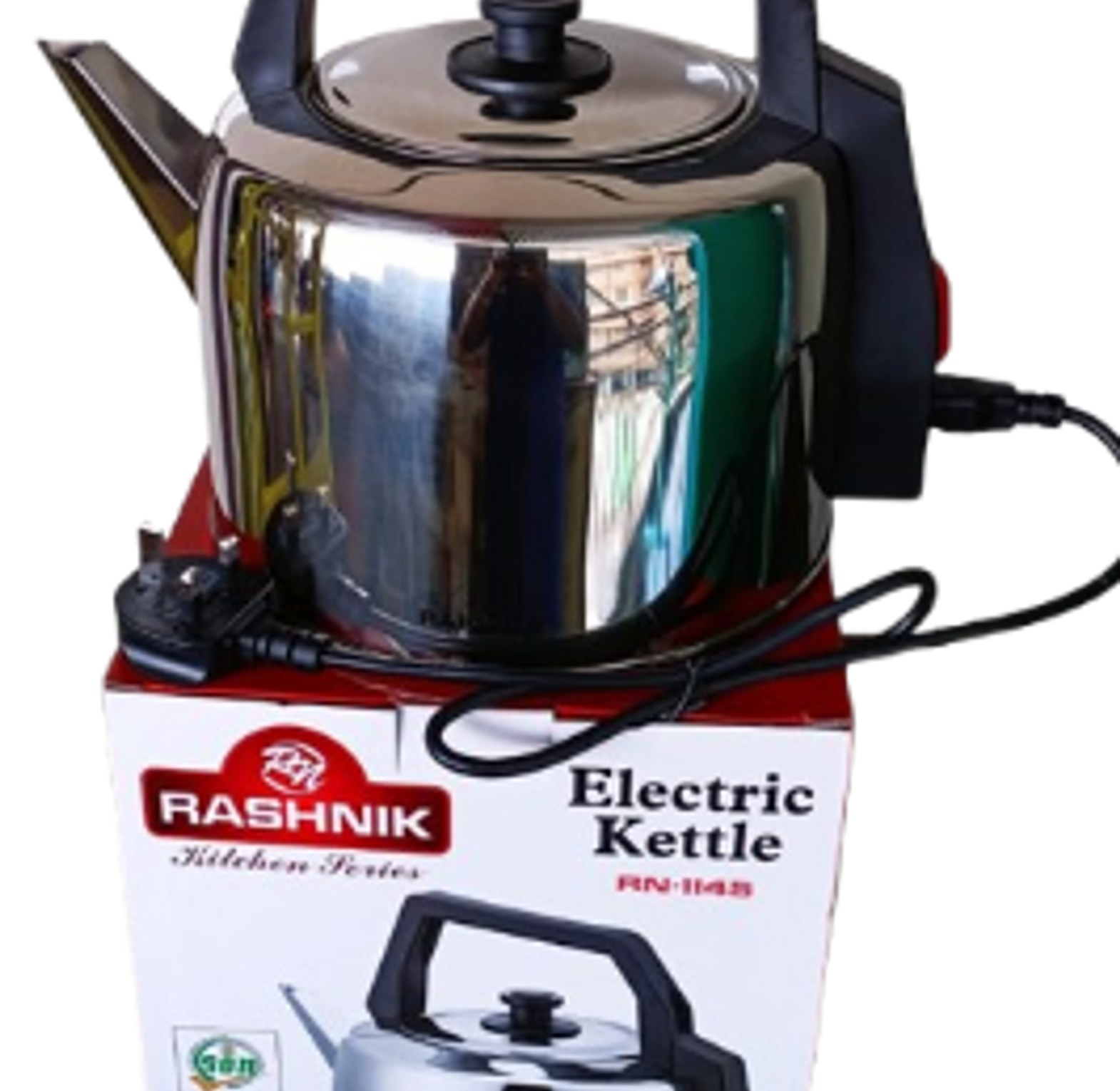 Electric Kettle. Rashnik Traditional Automatic Shut Off Electric Kettle 5.7Liters, 2200Watts  image