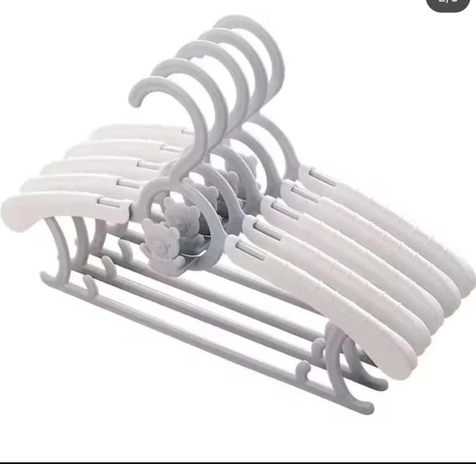 20pcs Kids' clothes hangers image