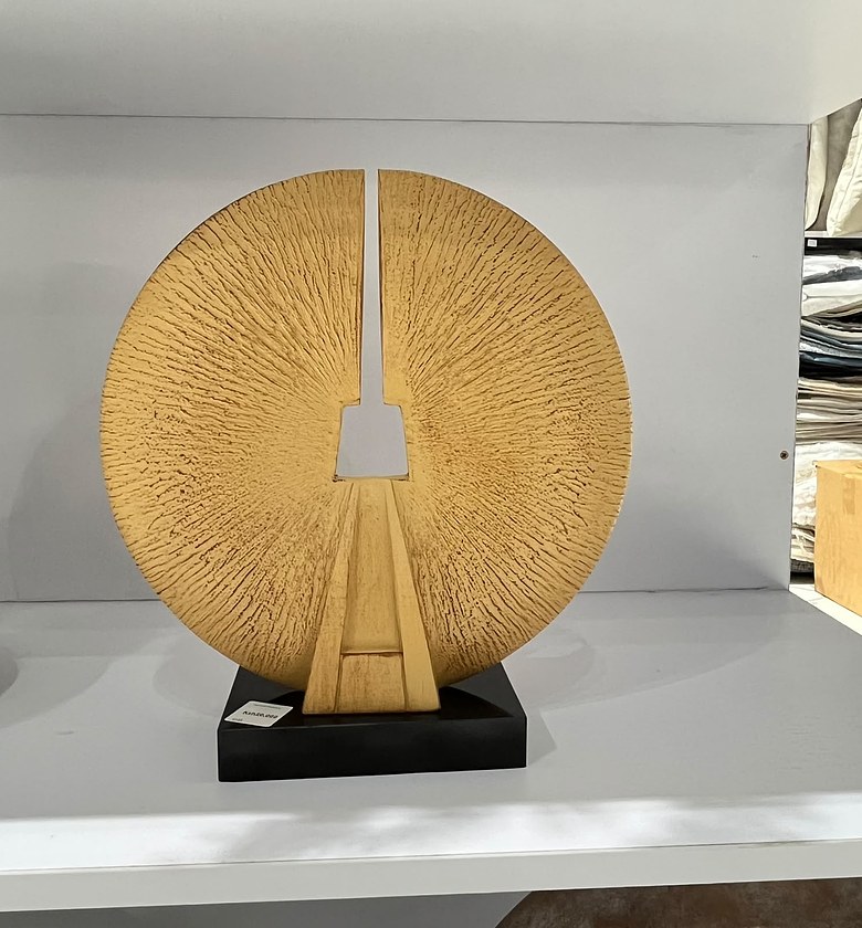 Gold Ring Decorative Sculpture image