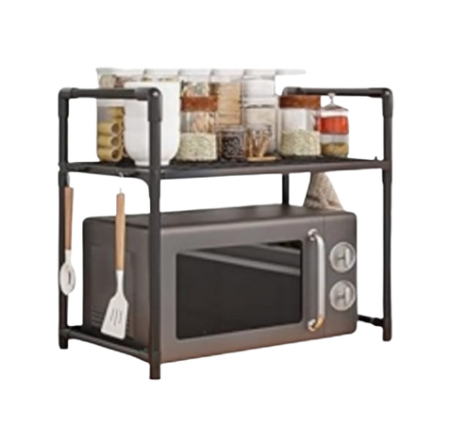 2tier microwave stand / multipurpose rack image