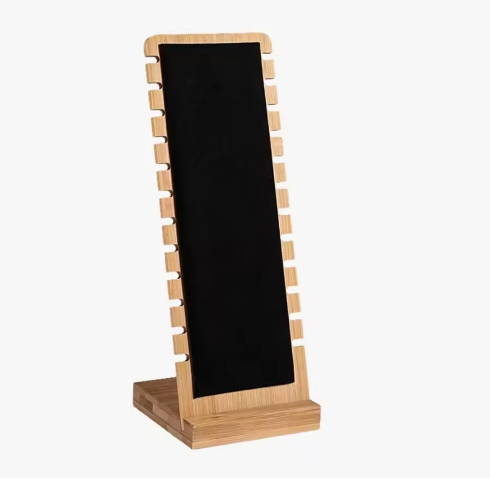 Bamboo Necklace Display Stand Jewelry Organizer Holder for Sellers & Home Use Kenya – Tangle-Free Storage image