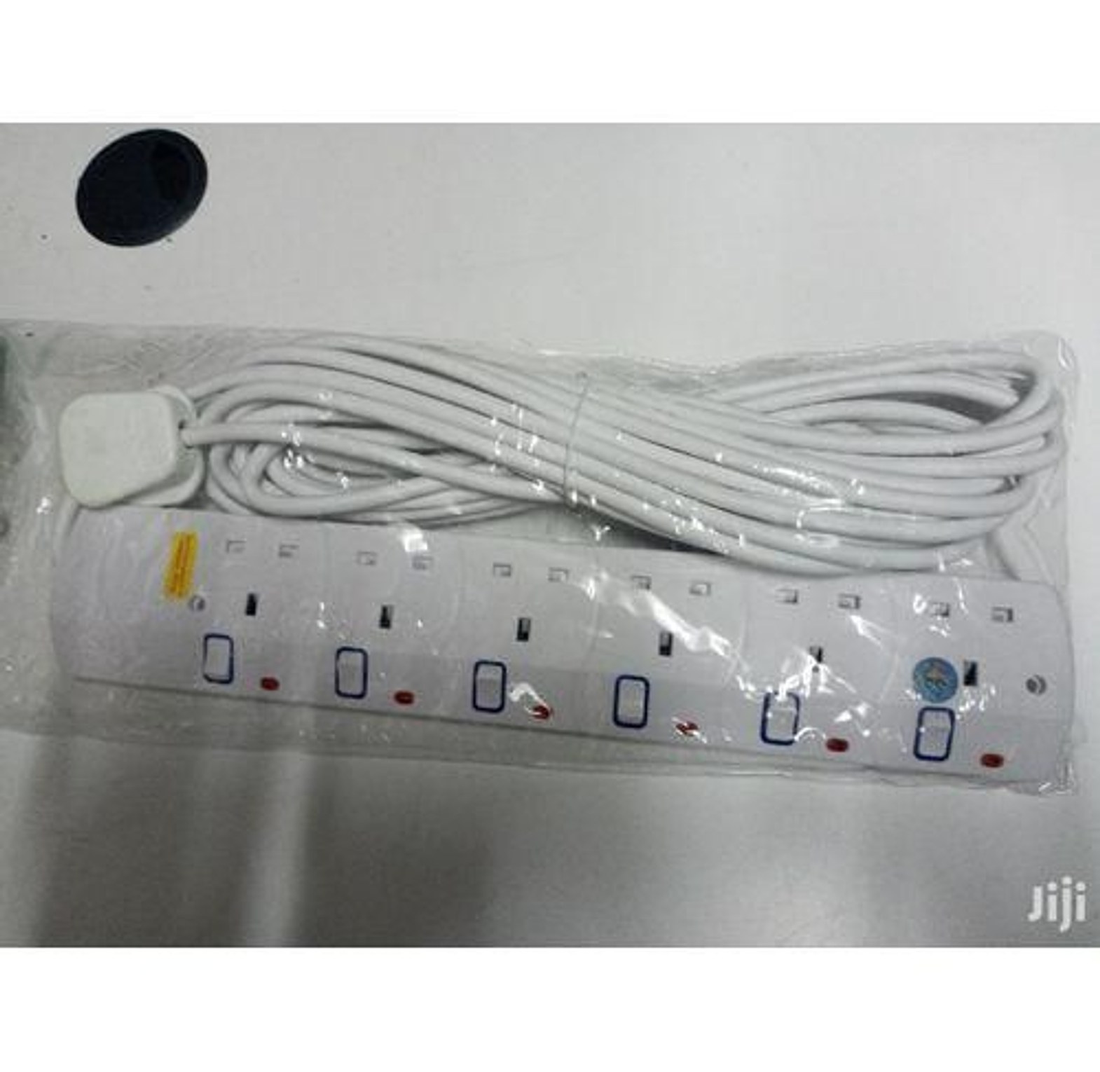 Jsb 6-Way Socket Power Extension With 10m Cable Long image