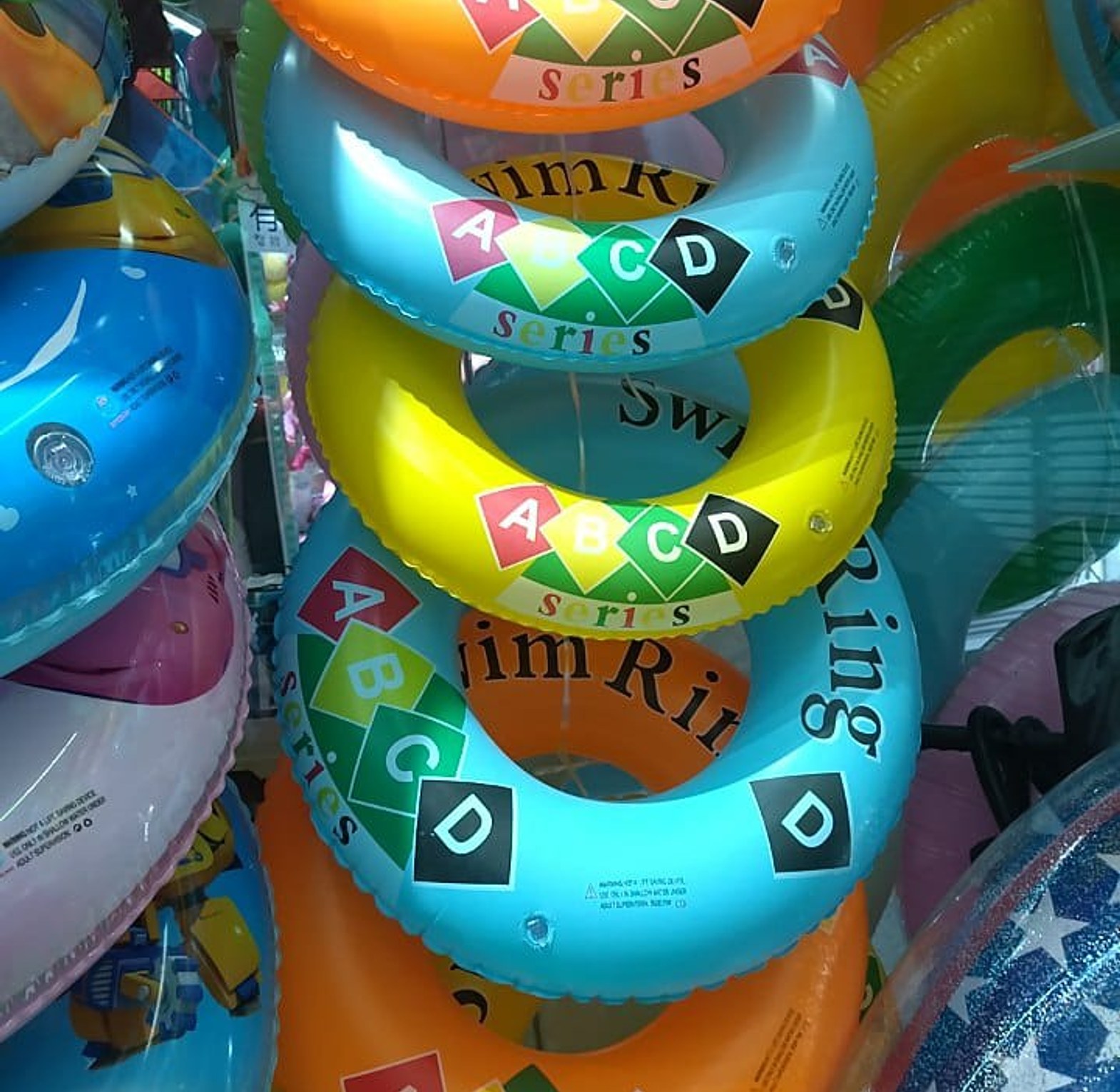 SWIMMING RING. Inflatable Swimming Ring image