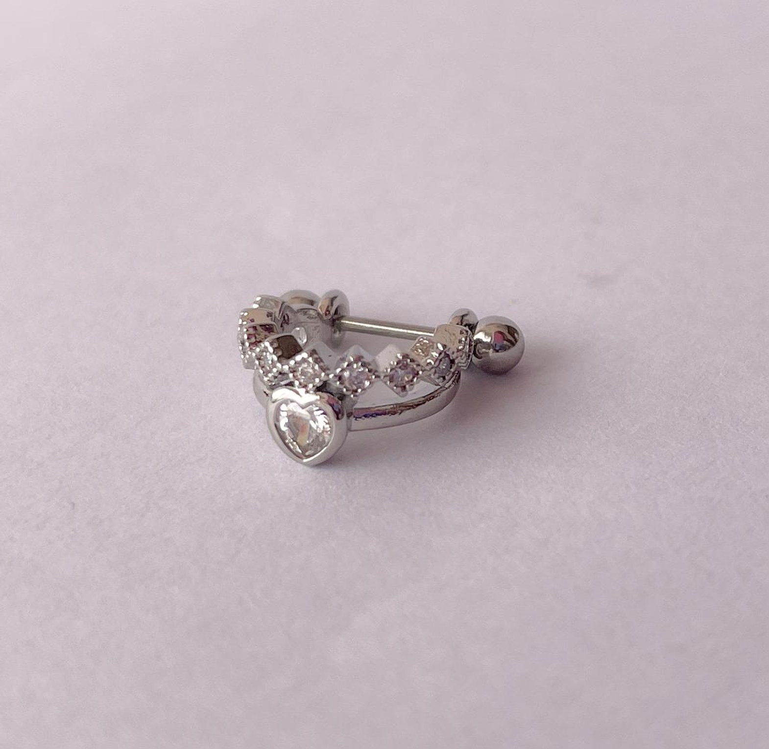 Regal Heart Charm Helix image
