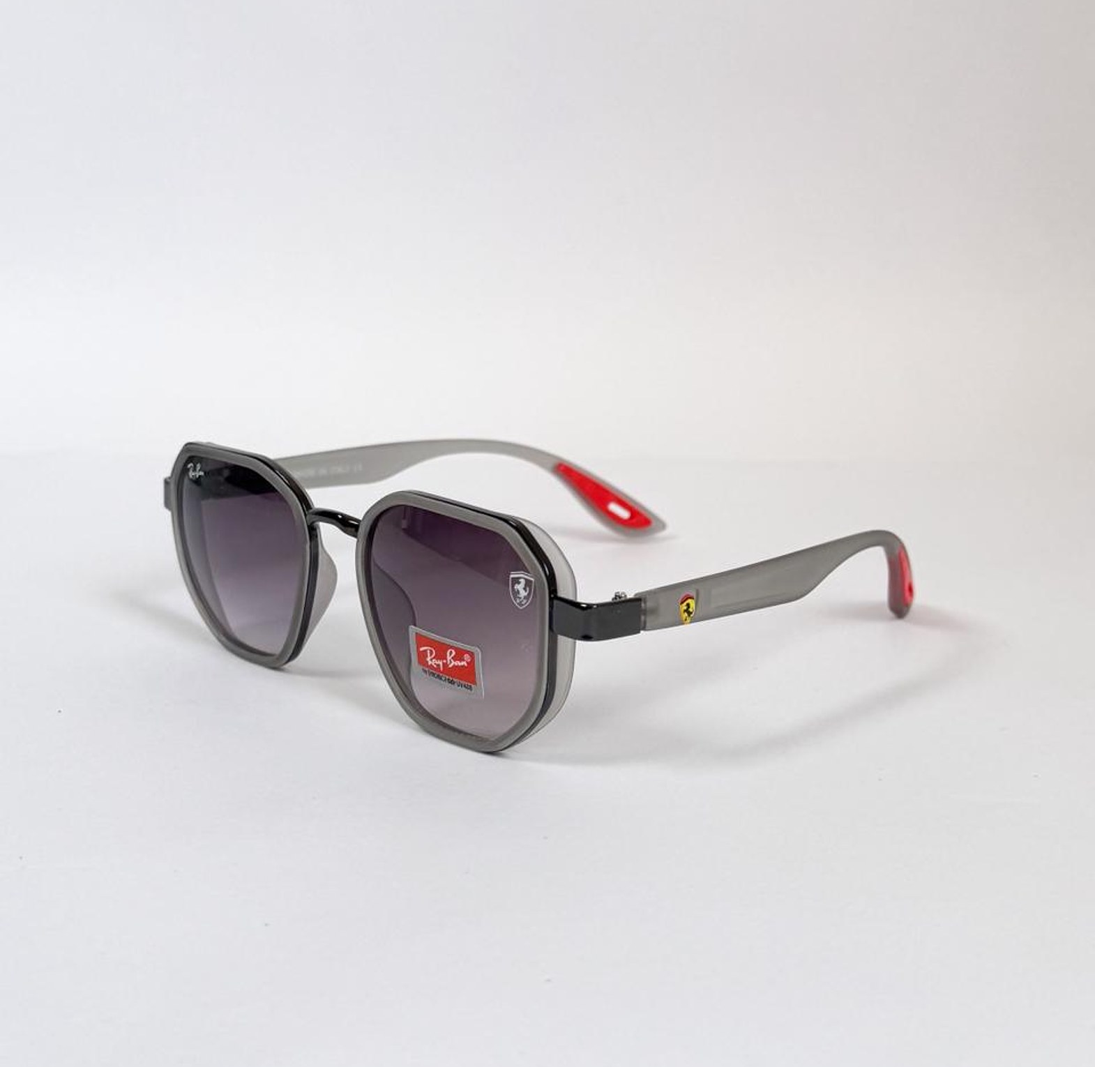 Rayban Hexagonal Grey image