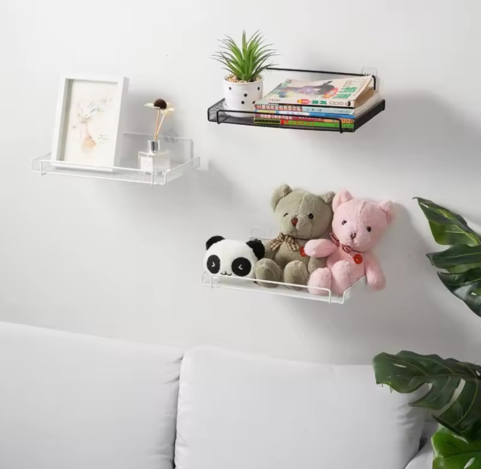 Wall-Mounted Router Shelf and Storage Rack image
