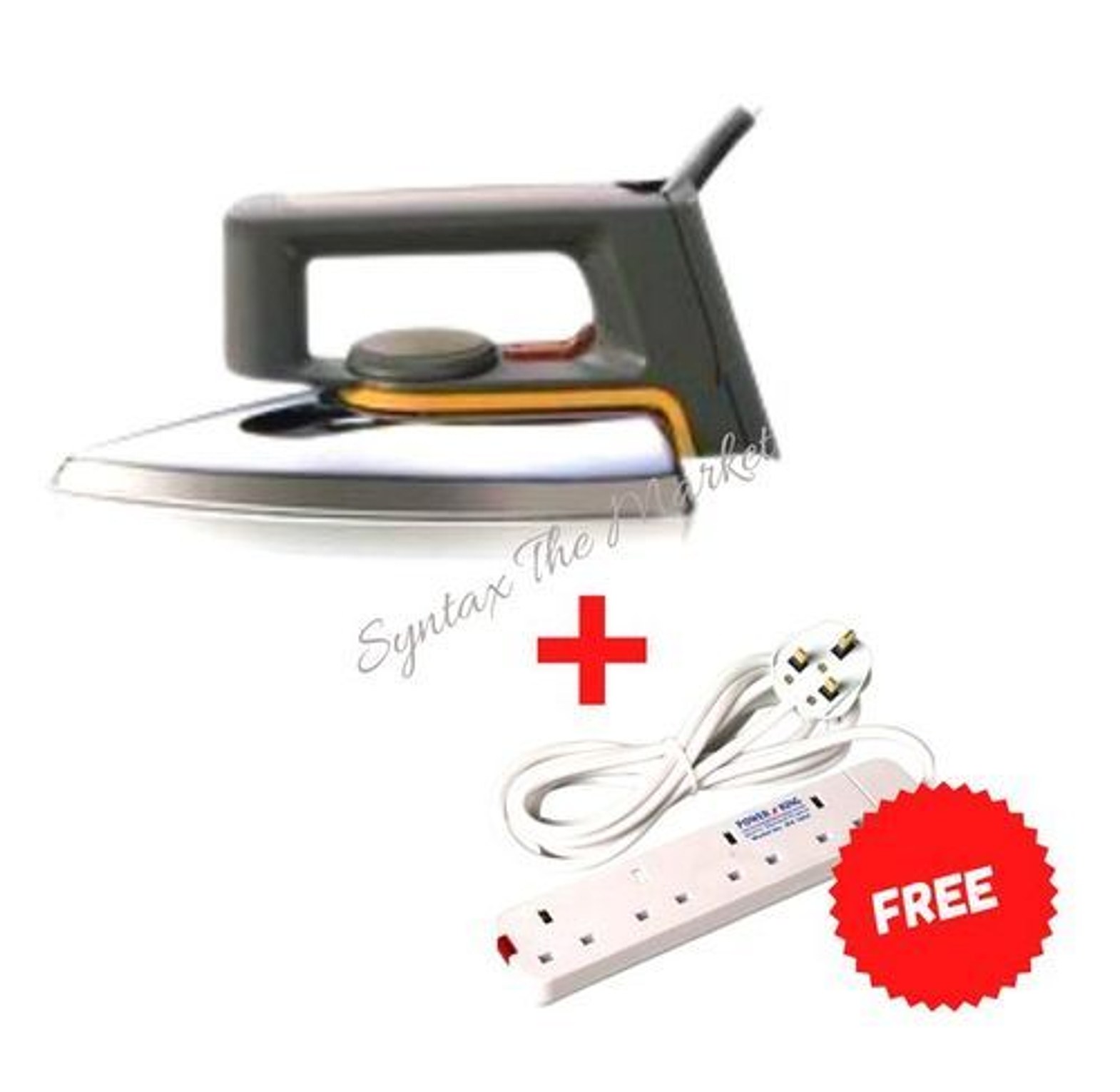 AILYONS Energy Efficient Dry Iron Box With Free Extension image