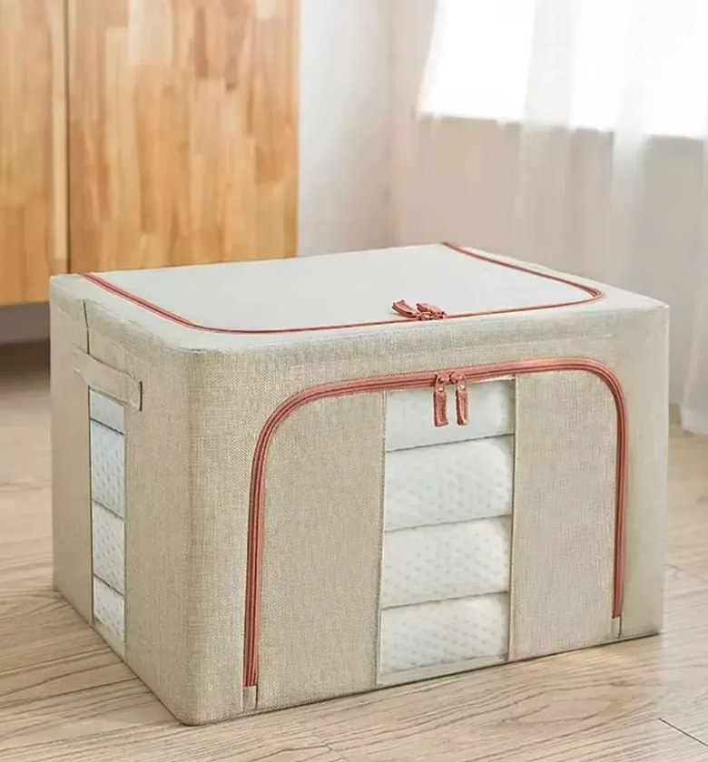 100L Large Capacity Zipped Storage Box image