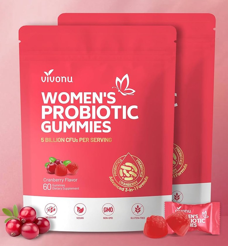 Women's probiotic gummies  Qty:60 gummies   image