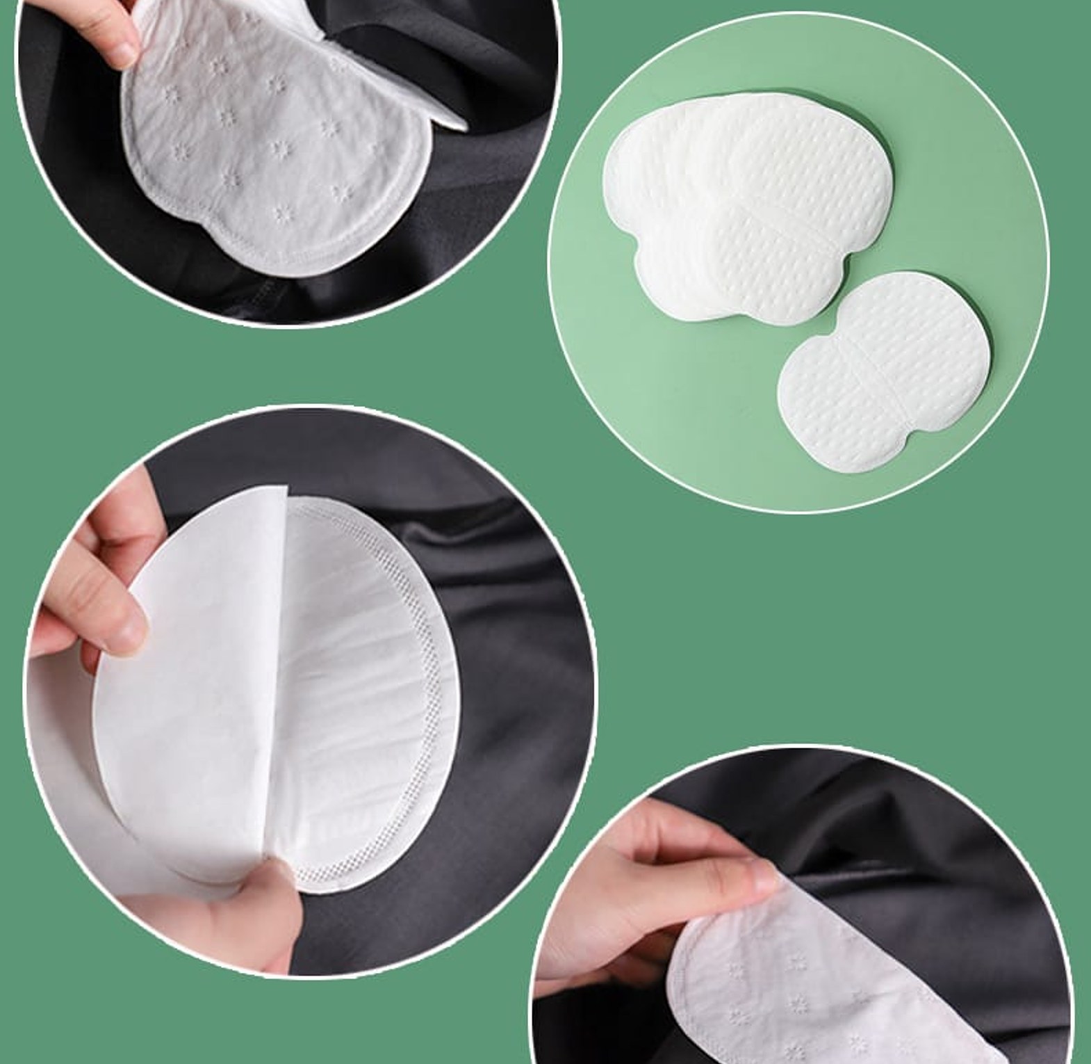 10Pcs Underarm Sweat Pads for Women and Men image