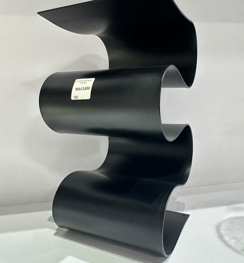 Black&gold Wine Holder image