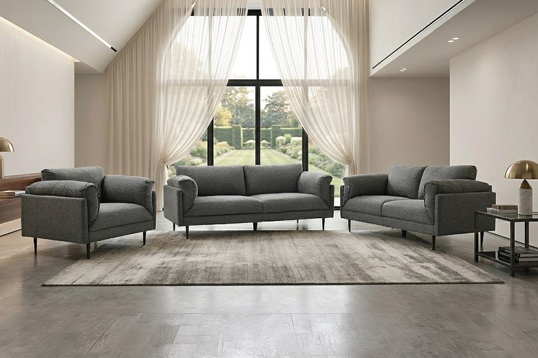 AVELA 6 Seater Fabric Sofa image