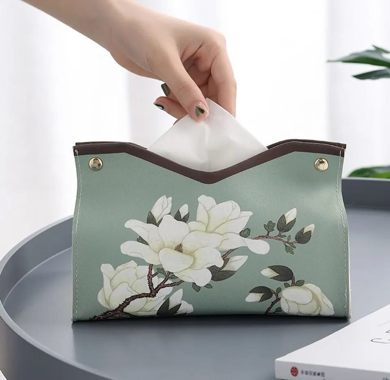 Tissue Box Organizer image