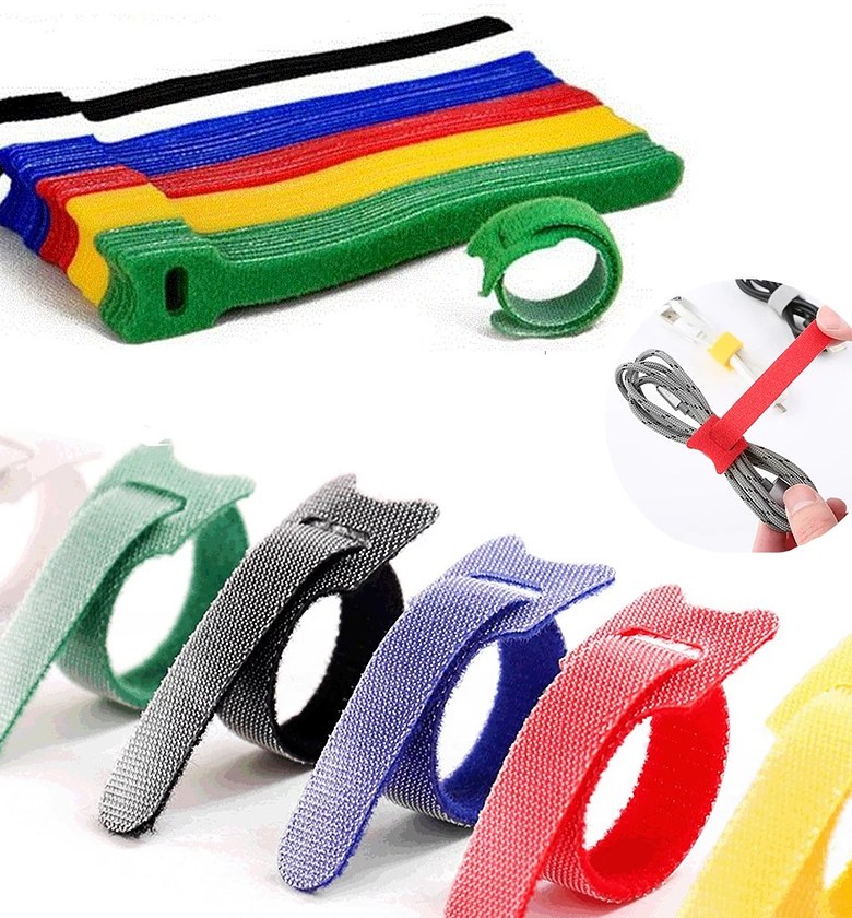10 Piece Cable Organizer Ties Set image