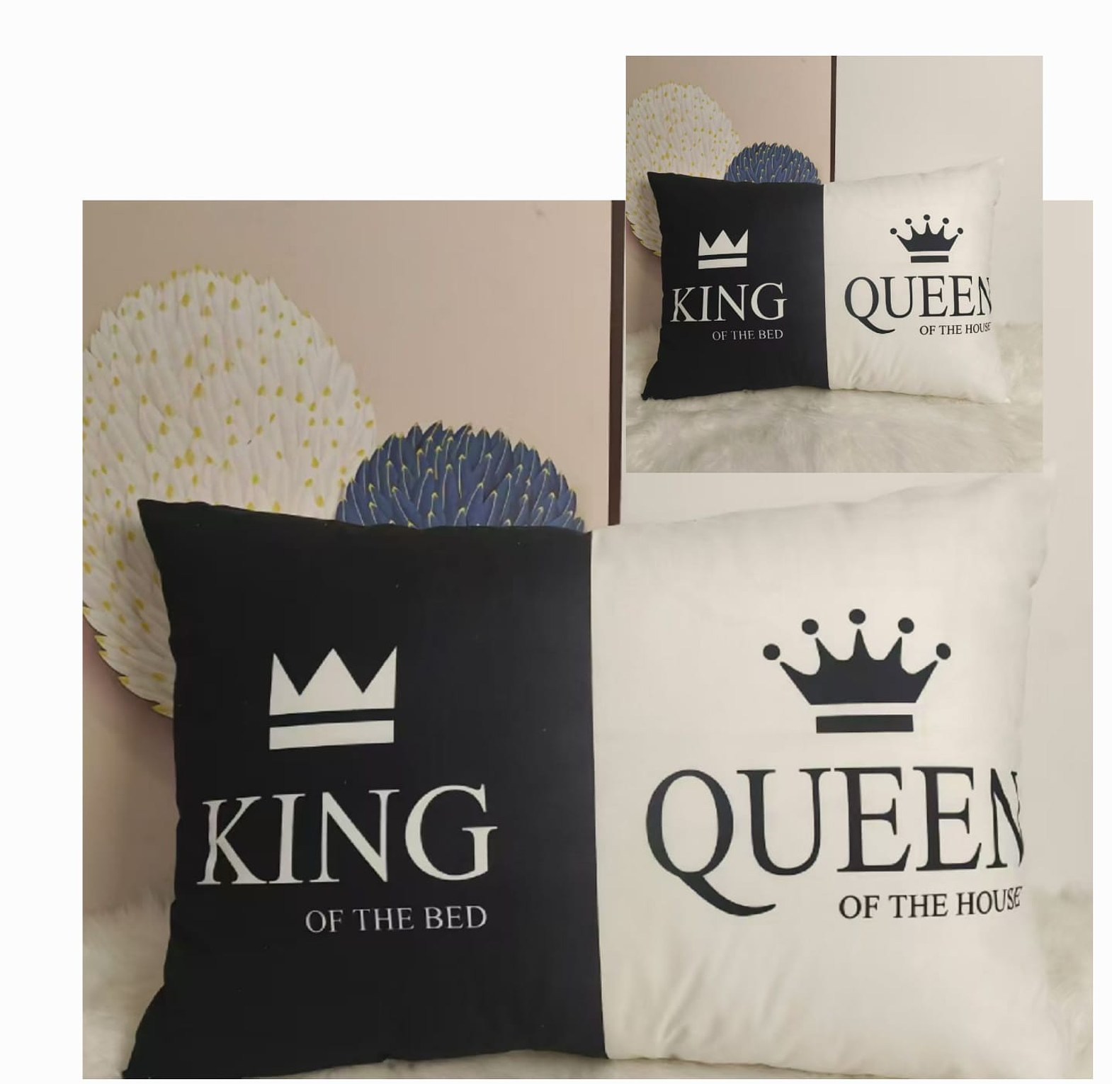 PILLOW CASES.  2 pillow cases/pillow covers with zip image