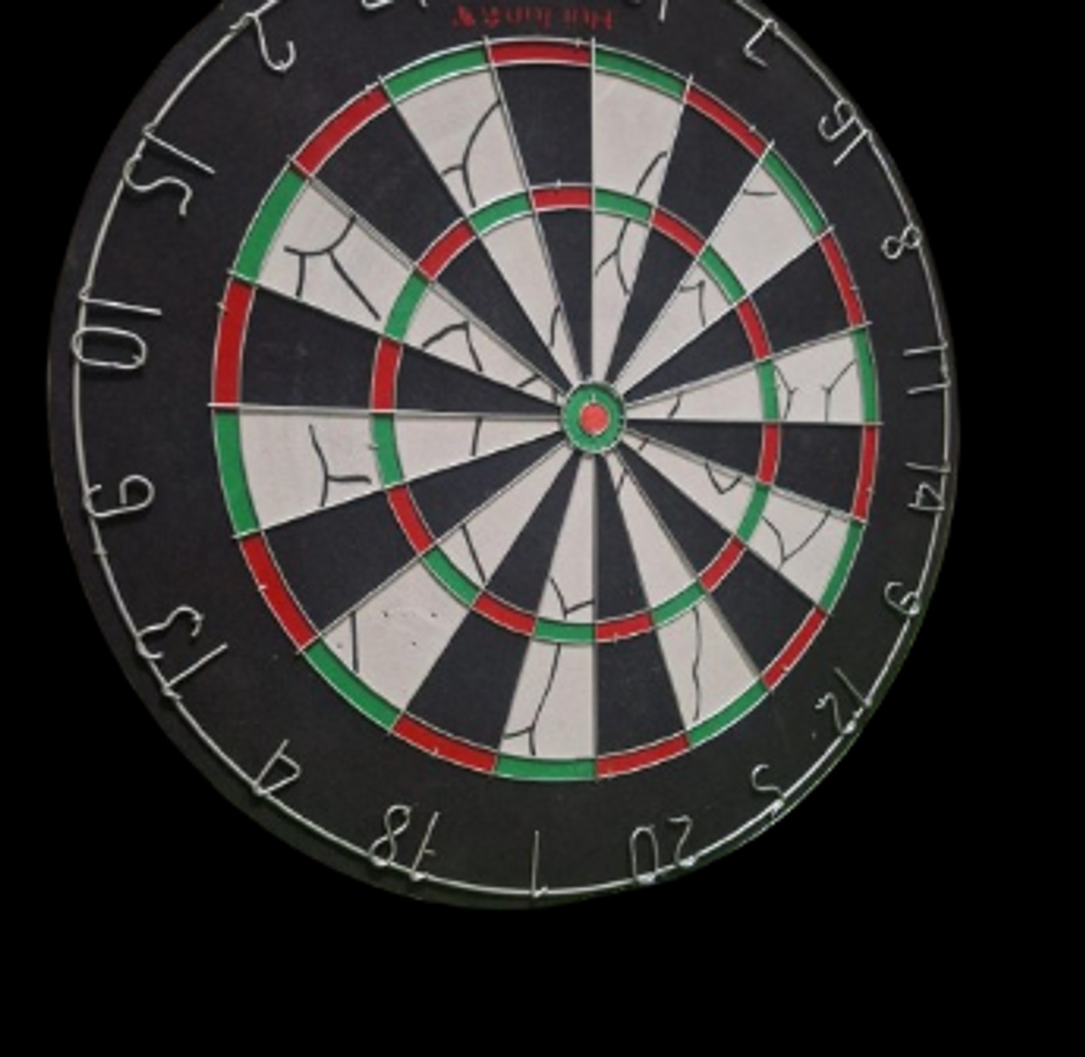 Professional Dartboard With 6piece  Steel-tip darts.  image