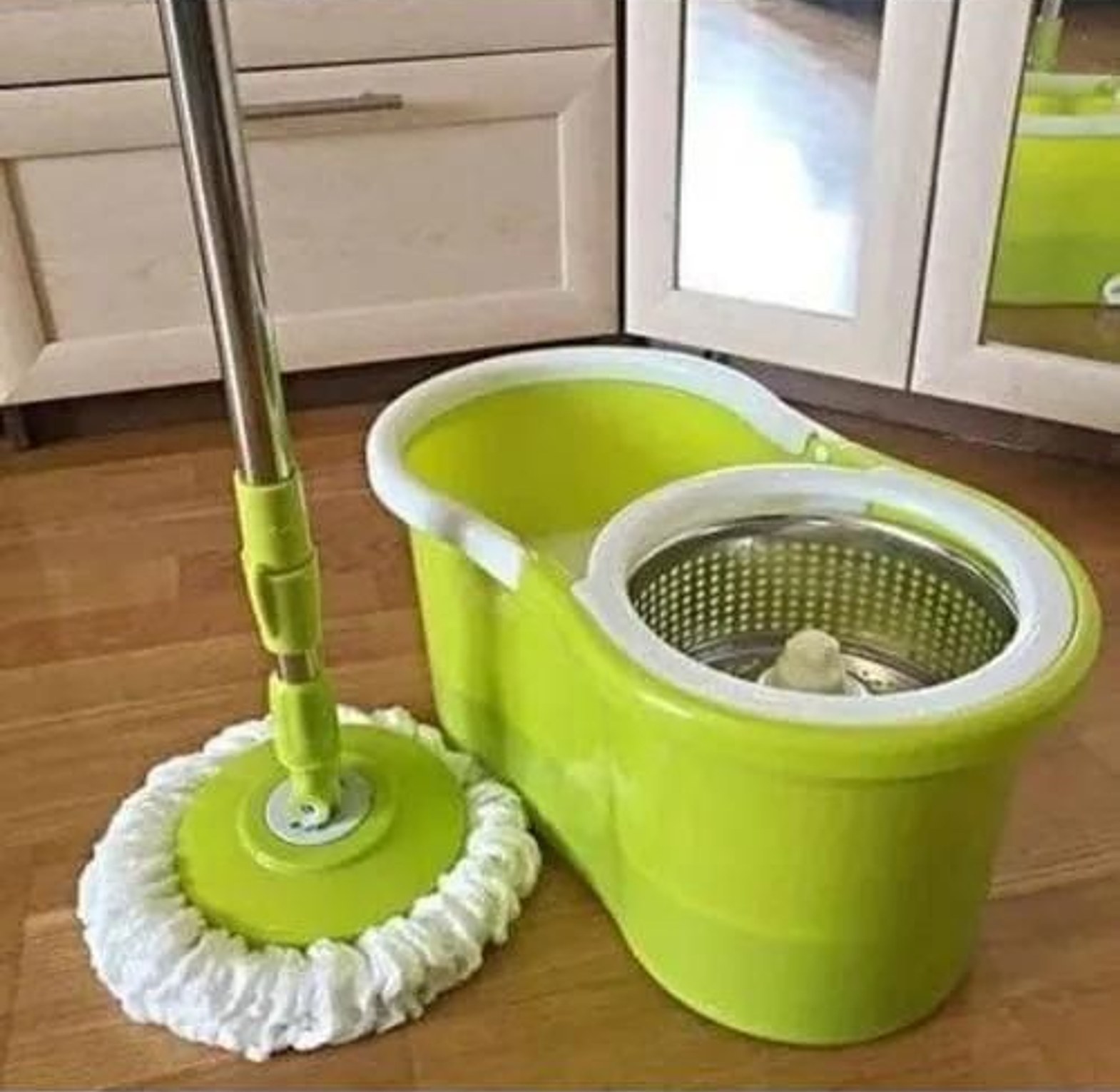 Spin Mob & Bucket For Floor Cleaning image