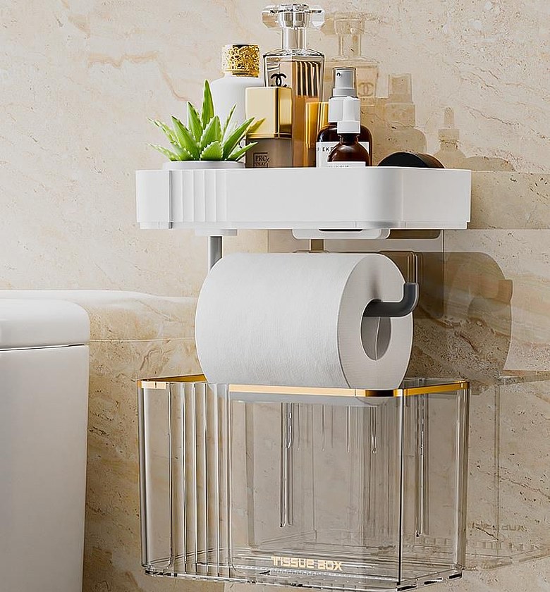 Wall-Mounted Tissue & Towel Storage Box image