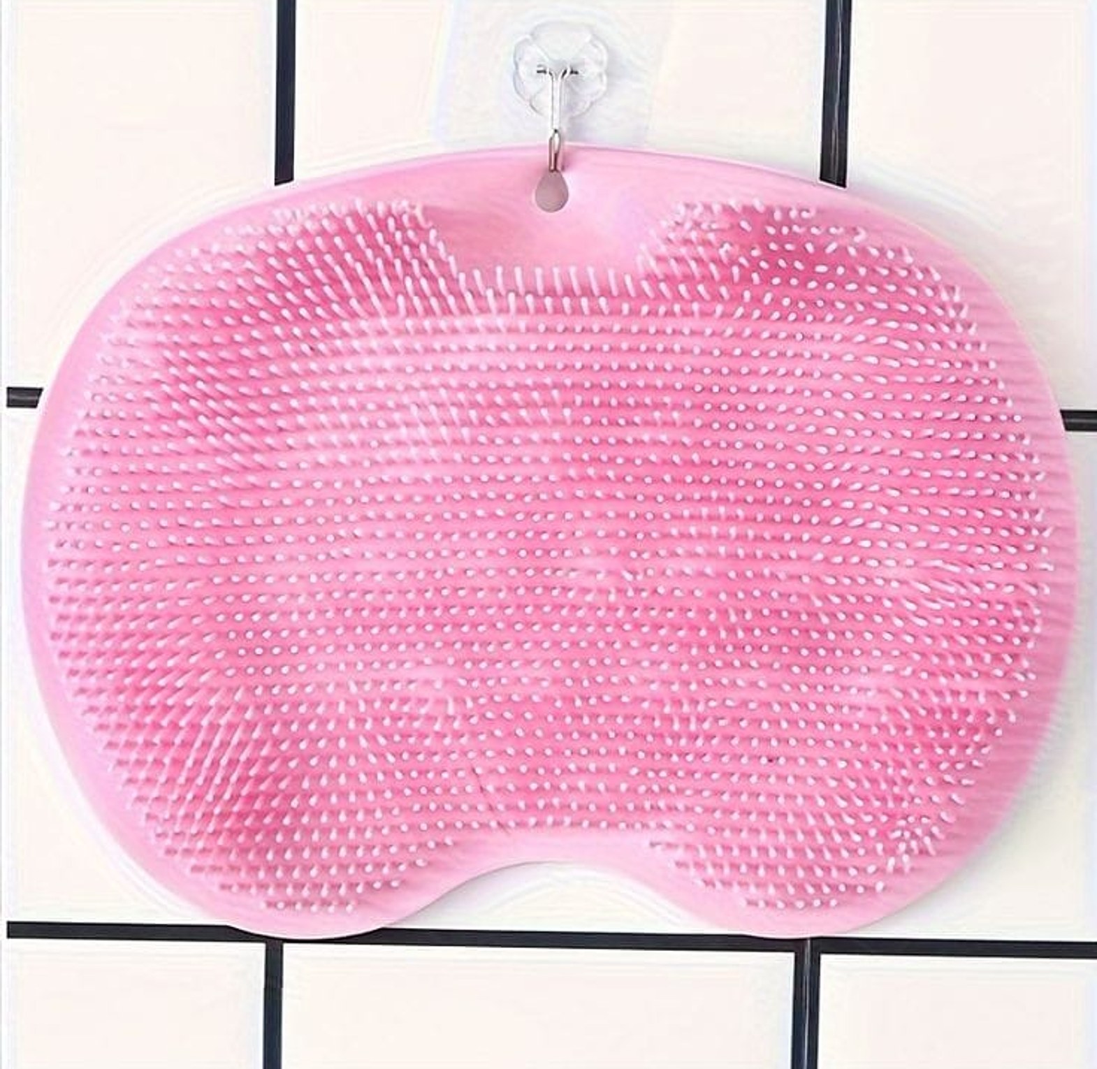 Foot Or Feet And Back Scrubber Or Scrubbing Mat Or Brush image